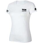 This Girl Kicks Premium Sports T-Shirt in White